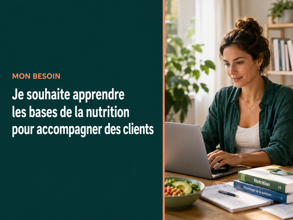 Formation coach nutrition